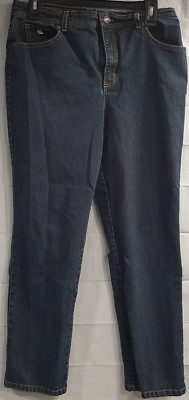 Women / Girls Gloria Vanderbilt Amanda Denim Straight Leg Jeans Size 12 Short