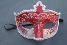 New Men Women Couple Gold Carnival Metal and Glitter Venetian Masquerade Mask