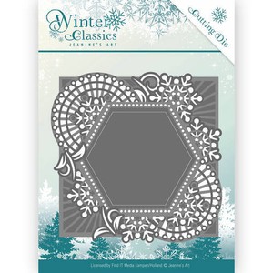 Jeanine's Art Cutting Embossing Dies Winter Classics Mosaic Frame
