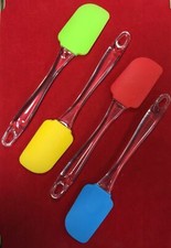 Silicone Spatula For Cooking Baking Cake Mix Kitchen Random Colour