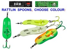 MADCAT LARGE A-STATIC RATTLIN CATFISH SPOON SEA COARSE FISHING SPINNER PIKE BASS