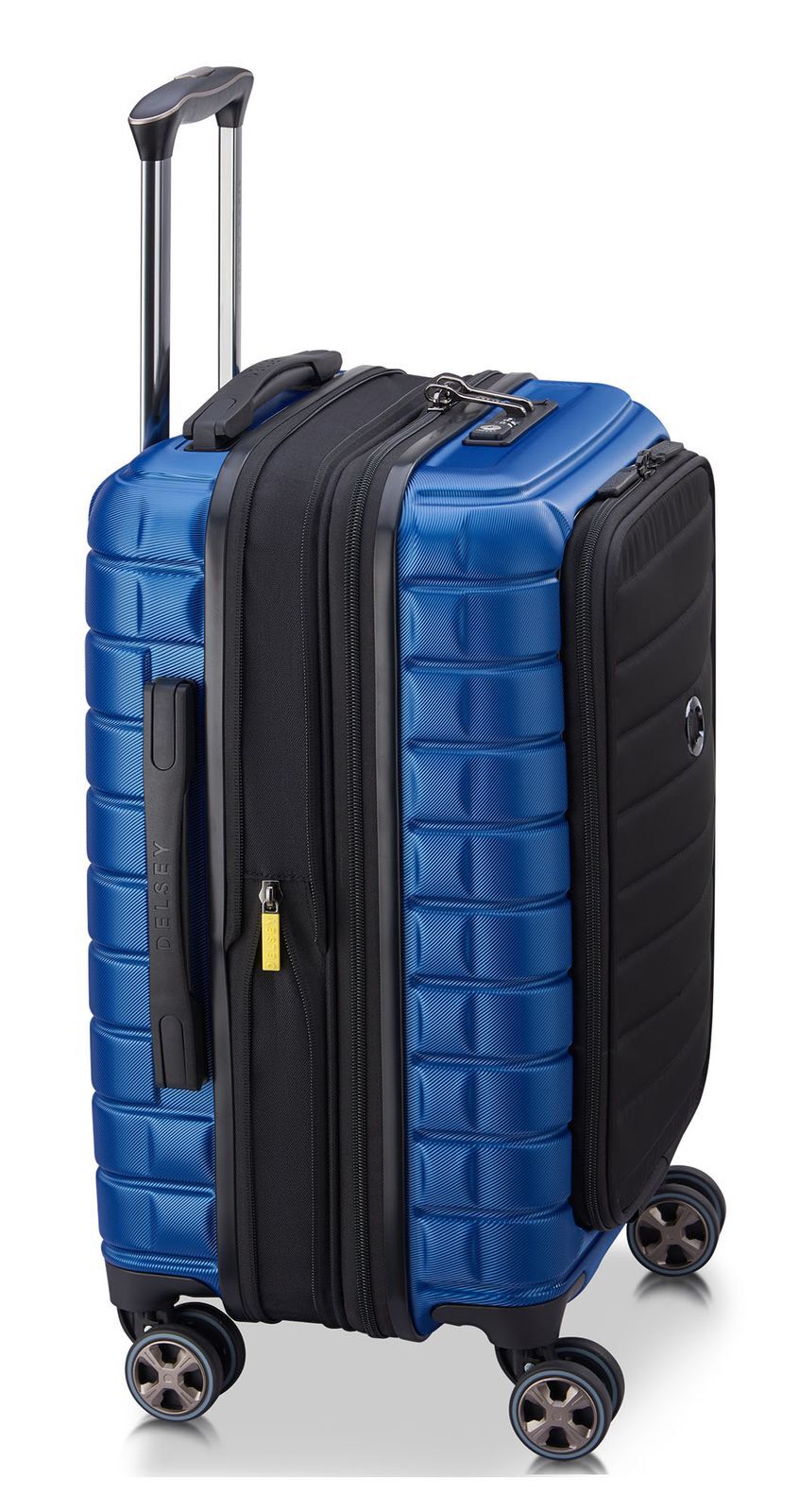 DELSEY PARIS Expandable 4DR Business Cabin Trolley 55 Blue