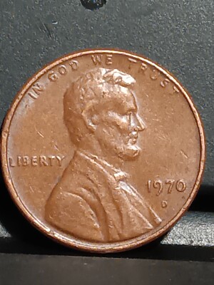 1970 D (low Mint mark) Lincoln Memorial Cent Large date | eBay
