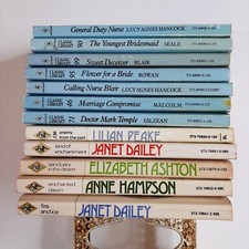 Lot of 12 Misc. Harlequin Presents Harlequin Classic Romance Novels SC book RD12