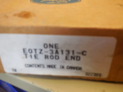 NOS 1980 1981 1982 FORD F100 F250 OUTER TIE ROD END RH - Picture 2 of 2
