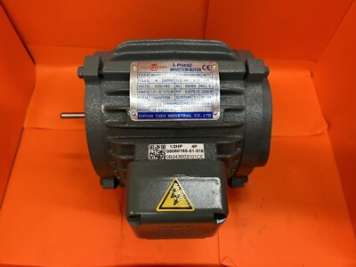 Chyun Tseh Industrial 3 Phase Induction Motor  0B243