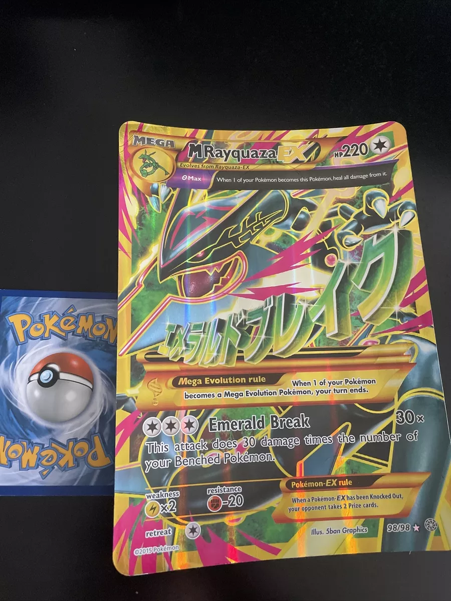 Pokémon: XY Ancient Origins M Rayquaza EX (Shiny Full Art) Ultra