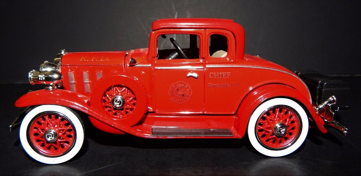 1932 Confederate Series Riverside Fire Dept. Fire Chief's