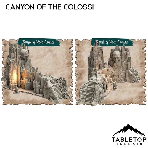 Temple of the Rock Giants - Thematic Dungeon Terrain - Fantasy Tabletop Terrain - Picture 9 of 10