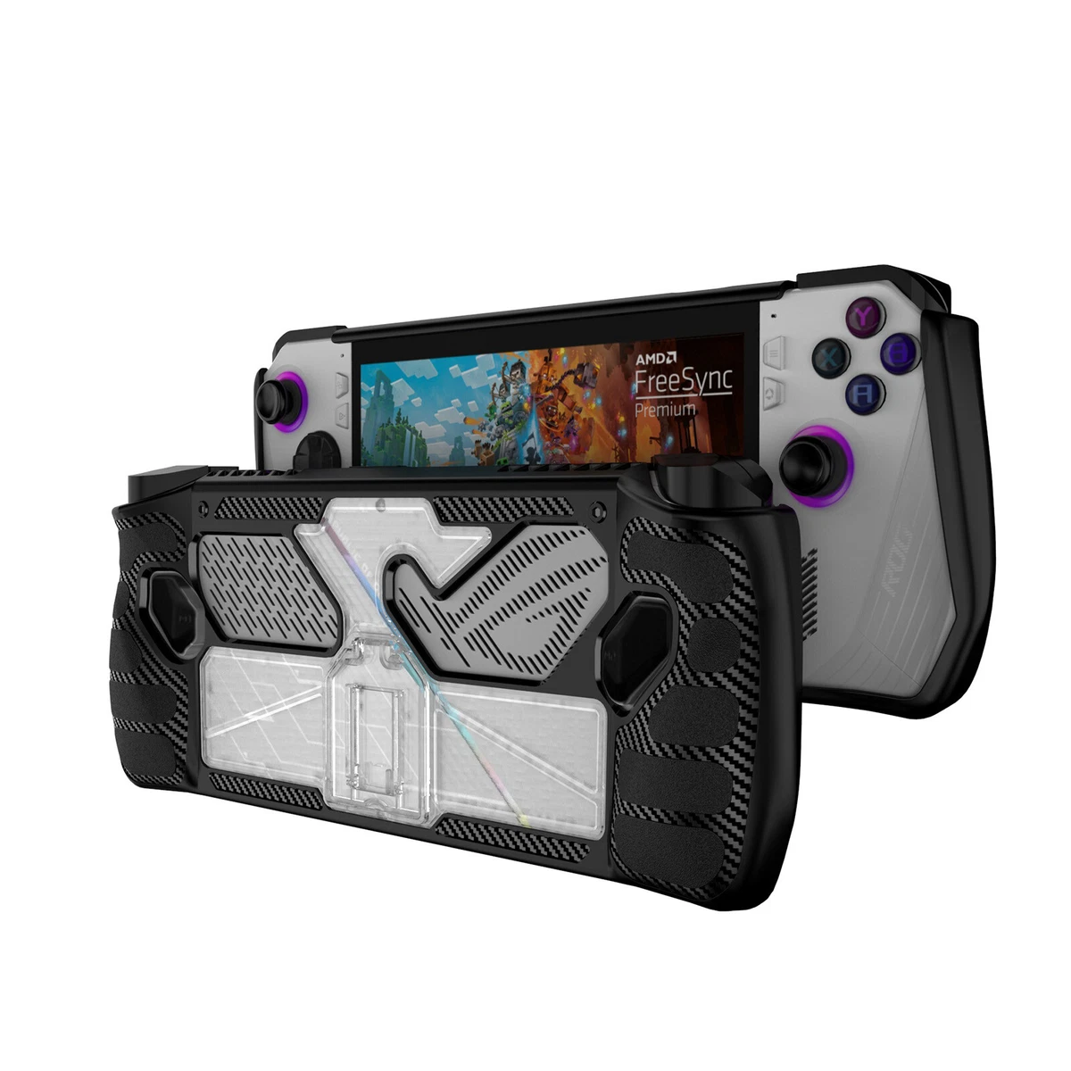 Asus-ROG Ally Game Console Capa com Suporte, Capa Protetora à