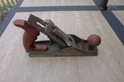VTG 9 3/8'' MADE IN THE USA WOODWORKING  PLANE, SMOOTH BOTTOM