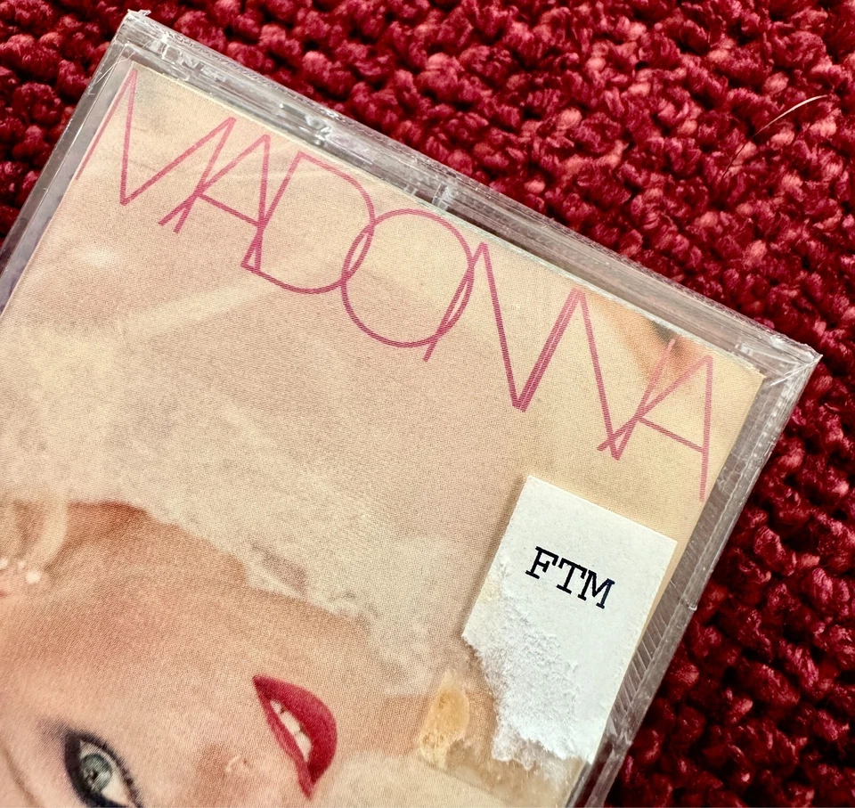 MADONNA BEDTIME STORIES CASSETTE TAPE PROMO SEALED ORIGINAL UPSIDE DOWN 1994 LP - Image 4 of 4