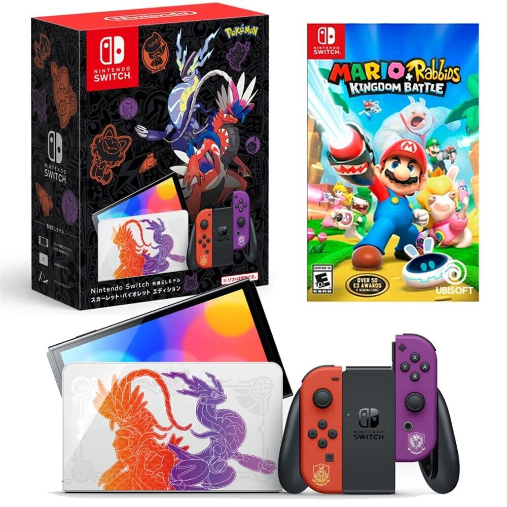 NINTENDO Consola Nintendo Switch Oled Pokemon Scarlet & Violet 64