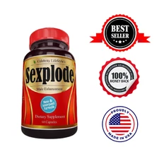 XXXplode Male Enhancement, Increase Performance Stamina, Libido Boost 60 Capsule