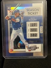 Seiya Suzuki 2022 Chronicles Contenders Optic Holo (RC) - Chicago Cubs