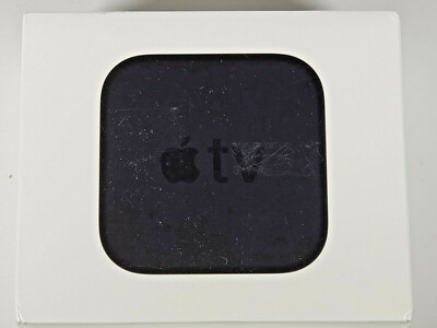 Apple TV 32GB 4K HD Media Streamer - Black (MQD22LL/A) for sale