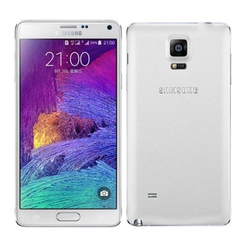 Samsung Galaxy Note 4 N910F N9100 Unlocked Original 16GB ROM 16MP 4G Phone - Immagine 2 di 4