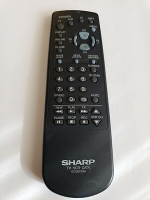 Sharp G1236CESA Remote Control for the 25HM100 and 25NT18