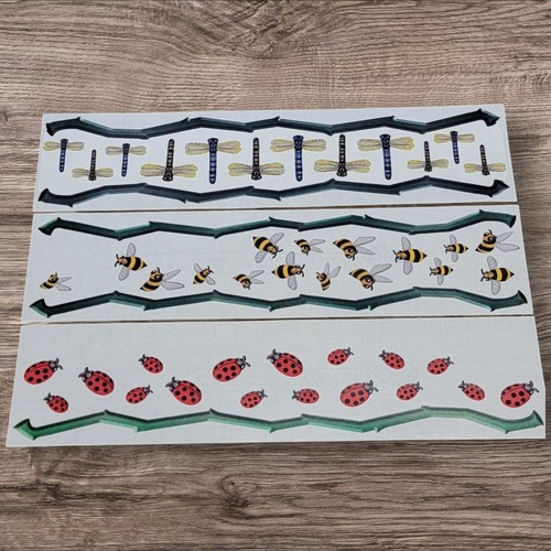 Creative Memories Outdoor Borders Stickers Dragonfly Bee Ladybug Great Lengths