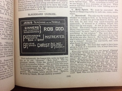 Antik 1896 Arnolds praktische SABBATSCHULE Lektion Kommentar LEHRERUNTERRICHT - Bild 6 von 6