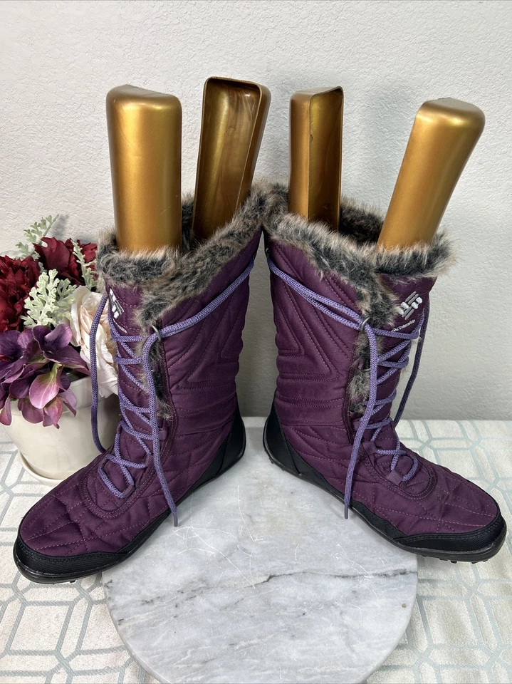 Columbia Omni-Grip Waterproof Winter Warm FauxFur Boots Women’s EU 38.5 US 7.5 M - Image 2 of 4