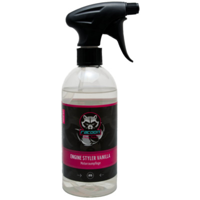 (39,90 /L) Racoon Engine Styler Vanilla Motorraumpflege mit Vanilleduft 500ml