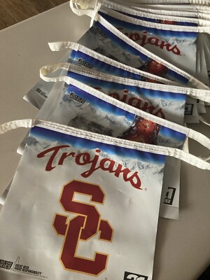 New 33  Coors Light USC Football flag string banner Trojans beer bar sign NCAA