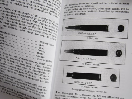 Field Manuals FM 23-5 M1 Garand reimpresión (101ª 82ª 1ª 29ª 4ª medalla reliquia) - Imagen 6 de 7