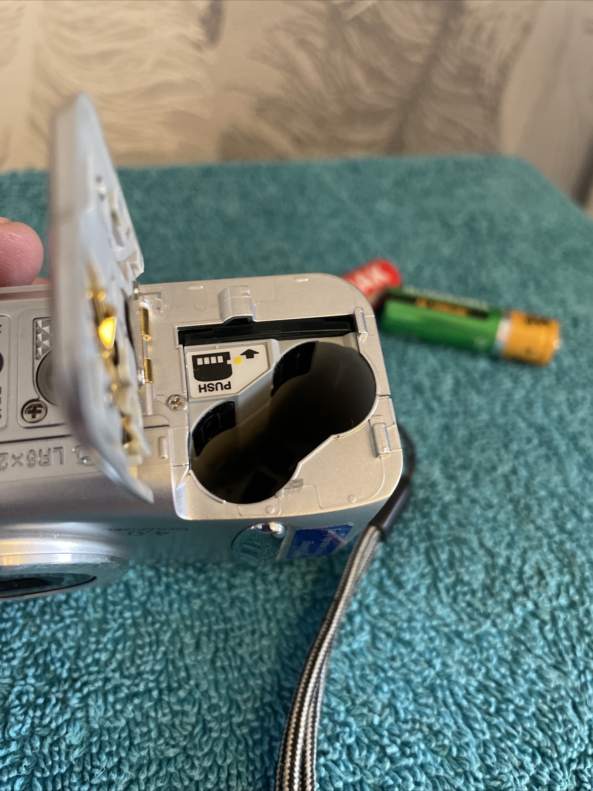 Olympus X710 4.0MP Compact Digital Camera Silver Tested & Works eBay