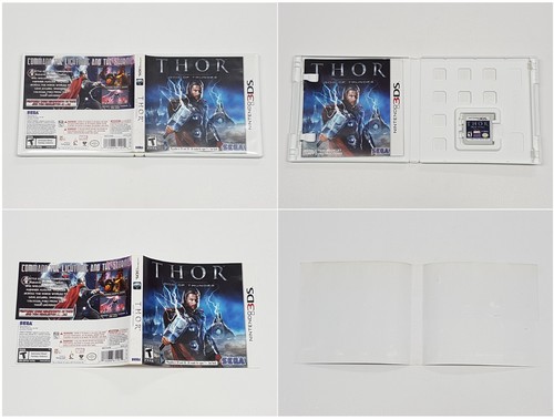 Thor: God Of Thunder Nintendo DS Complete CIB Authentic Tested - Picture 9 of 12