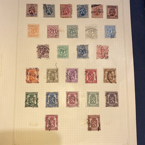 Job Lot Belgium Stamps, 208 Used, 35 MH, 8 MNH. 1900-1975. - Picture 3 of 11