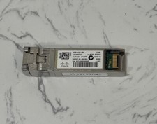 Cisco  SFP-10G-ZR 10G SFP+ ZR 1550nm 80km SMF LC Transceiver.  #S-15