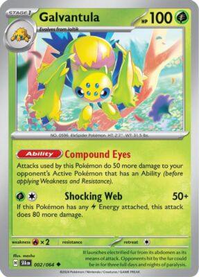 Pokemon Galvantula (2/99) Shrouded Fable LP