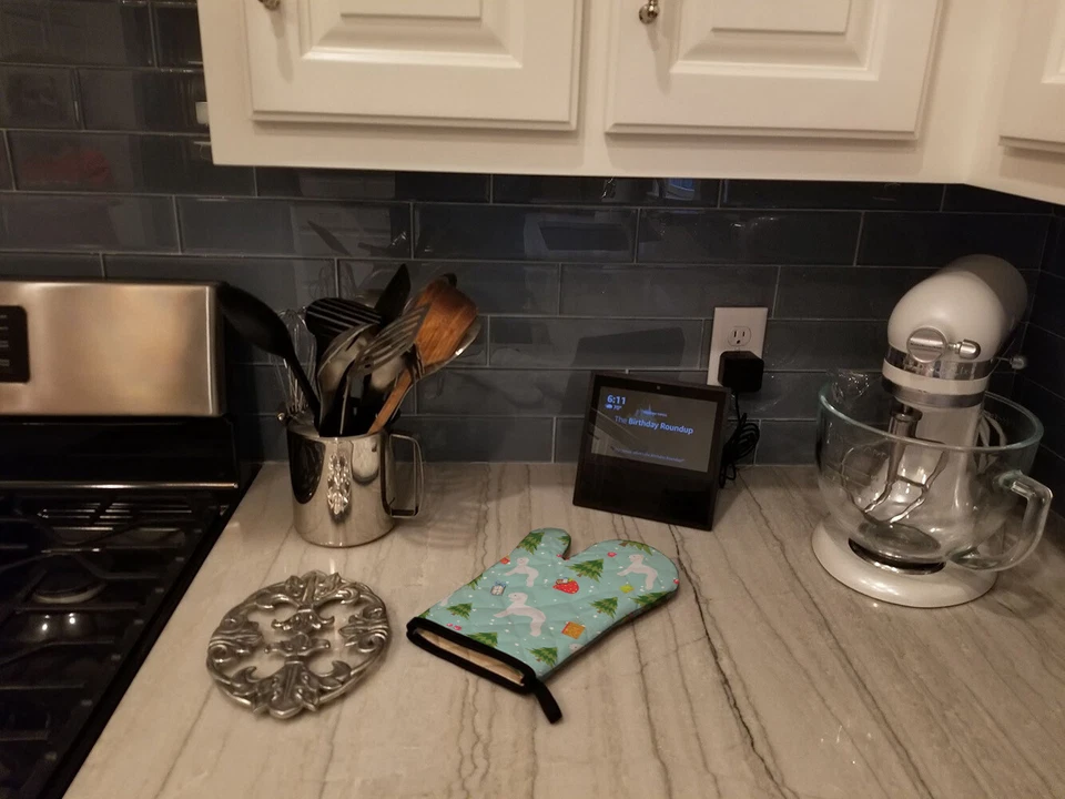 Christmas Bedlington Terrier Oven Mitt BB4818OVMT - Image 3 of 3