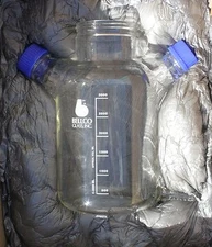 NEW Bellco Glass MC M/C Spin Spinner 3L MicroCarrier Flask #4 HC