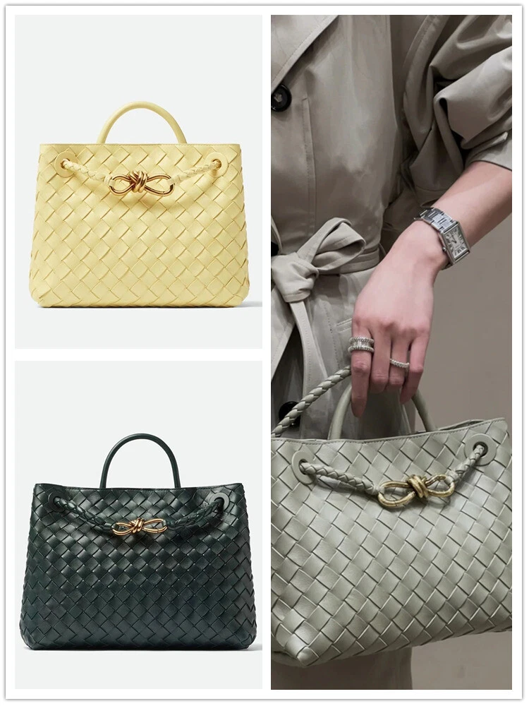 Borsa donna Bottega Veneta Woven borsa a tracolla casual
