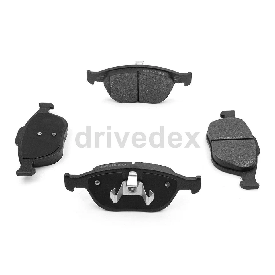 Pastillas de freno y zapatas semimetálicas delanteras traseras para Ford Transit Connect 2010 2011_D Foto 2 de 4