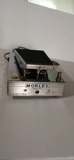 Vintage 1982 Morley Tel-Ray PWO Power Wah Pedal Tested Chrome Effects Expression