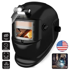 Welding Helmet Auto Darkening Welding Hood  with Light True Color Welding Mask