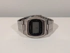 Seiko Digital Watch Men 36mm Silver Month Date Vintage 0532-5009 Parts Repair