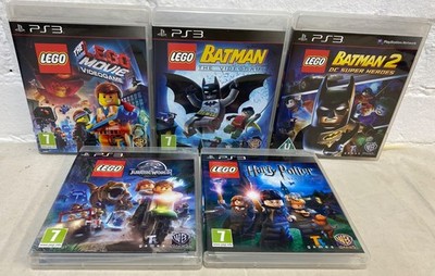 PS3 LEGO Bundle Batman 1 2 Film Jurassic World Harry Potter getestet