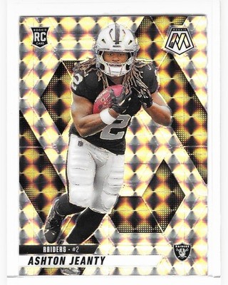   2025 Panini Mosaic   Ashton Jeanty Rookie Silver #345
