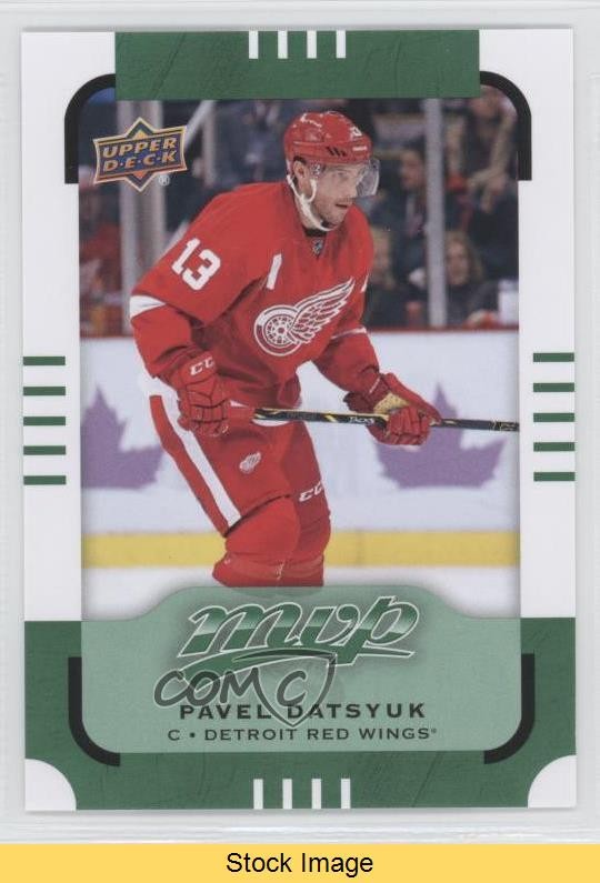 2015-16 Upper Deck MVP Green Short Print Pavel Datsyuk #164 HOF READ z6b