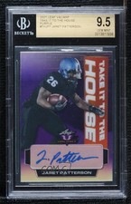 2021 Leaf Valiant Purple 18/25 Jaret Patterson BGS 9.5 GEM MINT Auto 0h2x