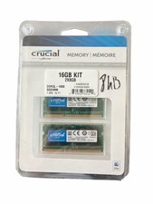 Crucial CT2K8GS160BM 16GB 2x8G DDR3/DDR3L 1600 MT/S  204-Pin Memory
