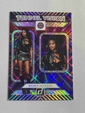 2025 Panini Donruss WNBA Basketball Tunnel Vision #12 RICKEA JACKSON Diamond