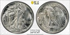 1943 50C Silver Walking Liberty Half Dollar PCGS AU 58 New Holder