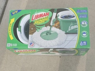 Libman Tornado Spin Mop with Bucket Cleaning System