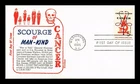 DR JIM STAMPS US COVER CRUSADE AGAINST CANCER FIRST DAY ISSUE KHOL KRAFT