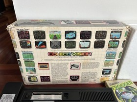 ColecoVision Console 1982 Complete In Box CIB With 10 Games Donkey Kong, Mr. Do